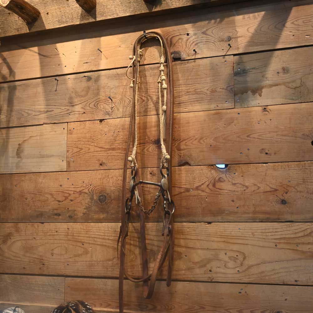 Bridle Rig - Mike Gillespie Smooth Shanked Snaffle Bit - RIG678 Tack - Rigs Mike Gillespie   