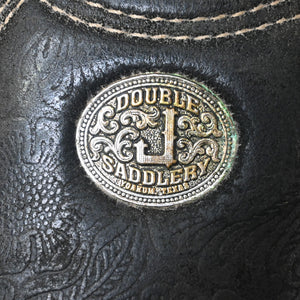 14.5" USED DOUBLE J ROPING SADDLE