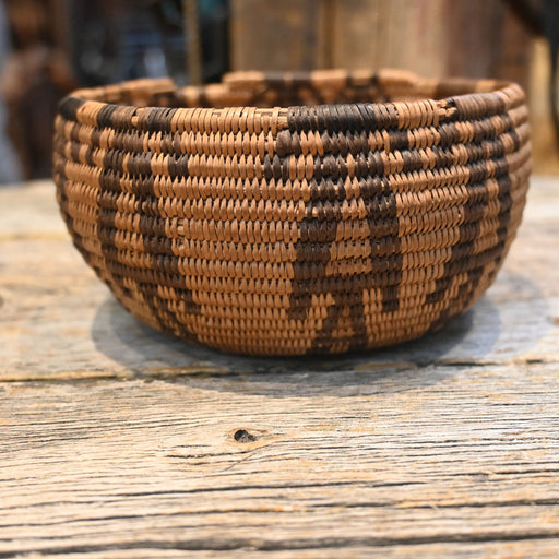 Apache Handmade Bowl Woven Basket Collectibles Teskey's