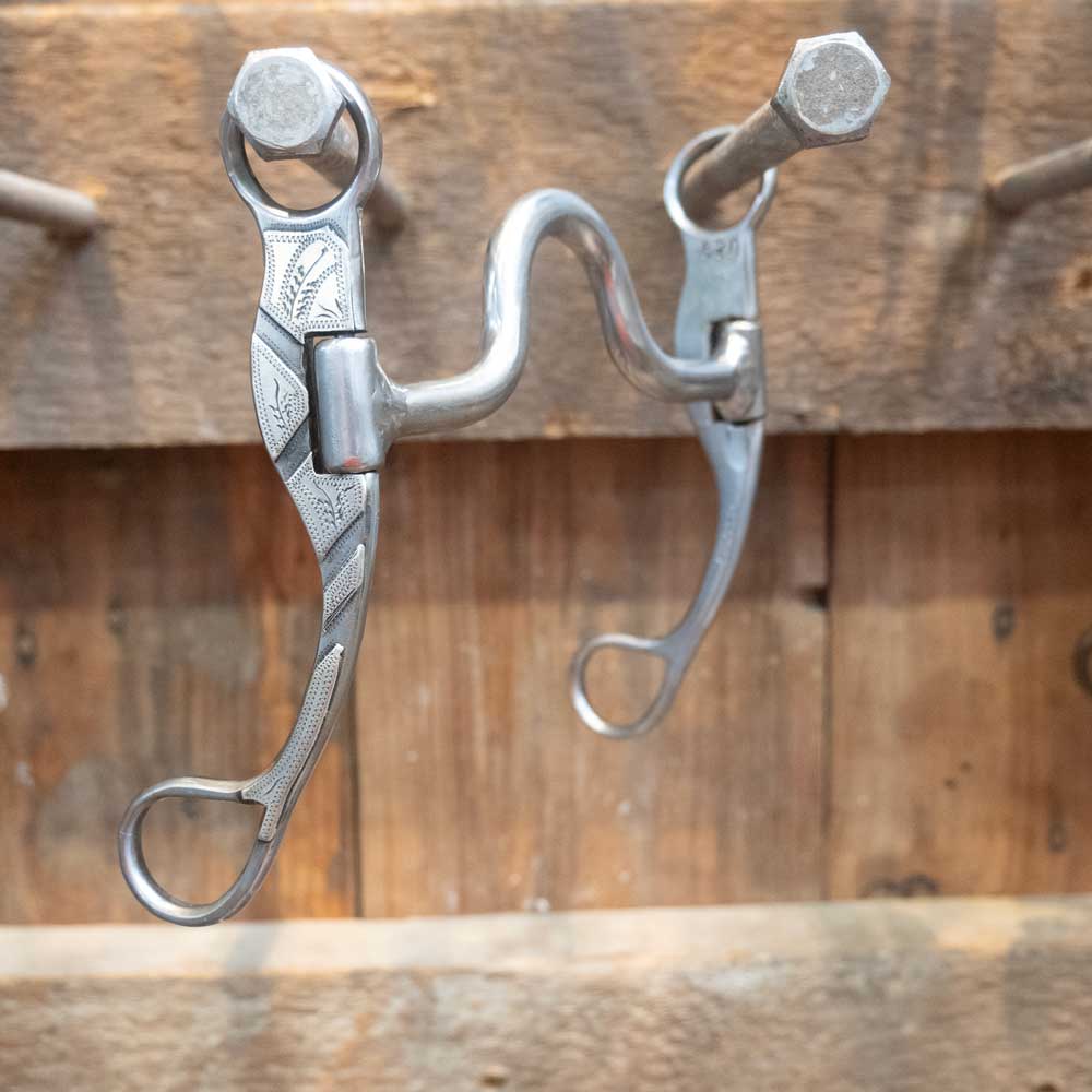 David Farkas Silver Mounted Solid Port Bit