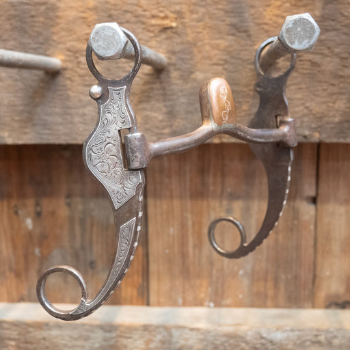 Brandon Anthony Silver Mounted Port w/Roller Bit Tack - Bits Brandon Anthony
