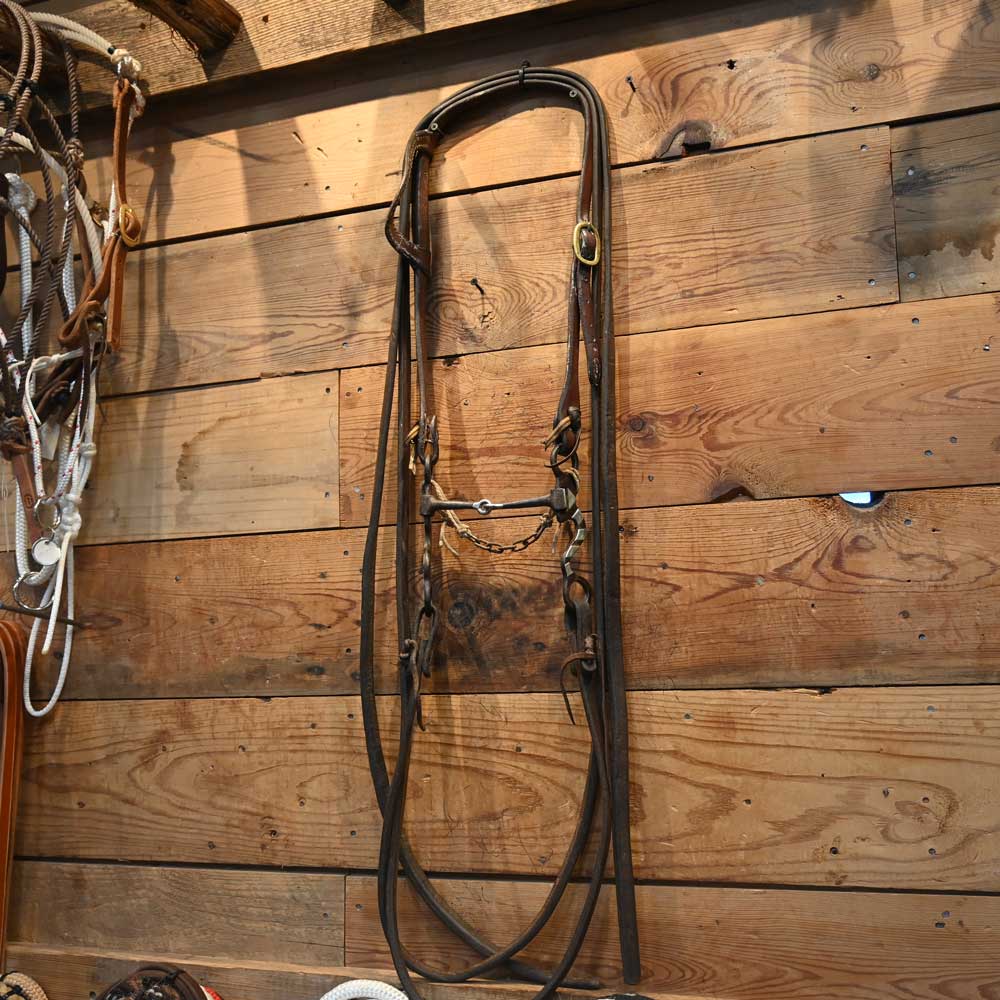 Bridle Rig - Jeff Payne Smooth Snaffle Silver - RIG641 Tack - Rigs Jeff Payne   