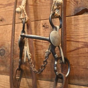 Bridle Rig - Mike Gillespie Smooth Shanked Snaffle Bit - RIG678 Tack - Rigs Mike Gillespie   