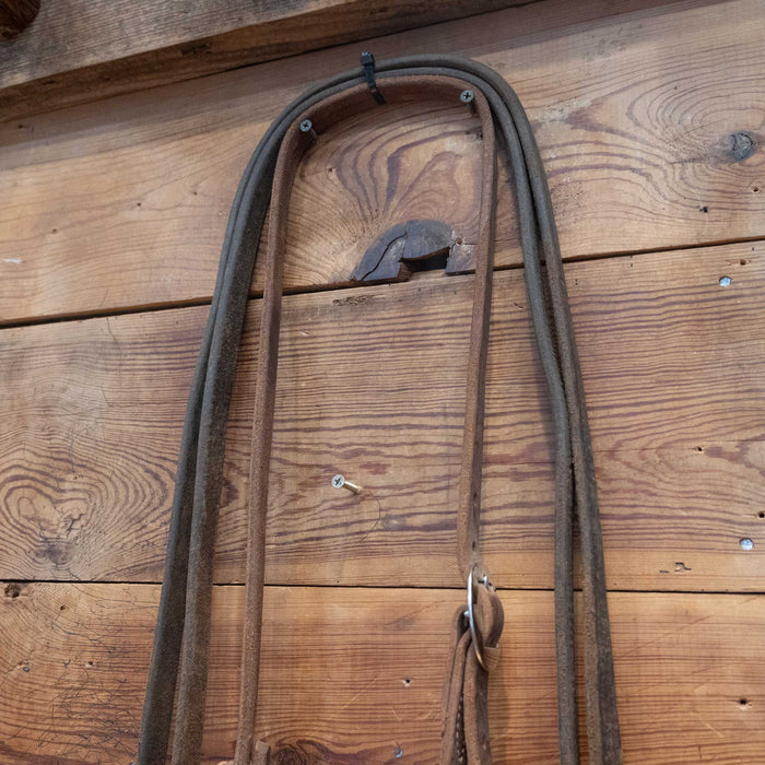 O-Ring Twisted Copper Snaffle Bridle Rig