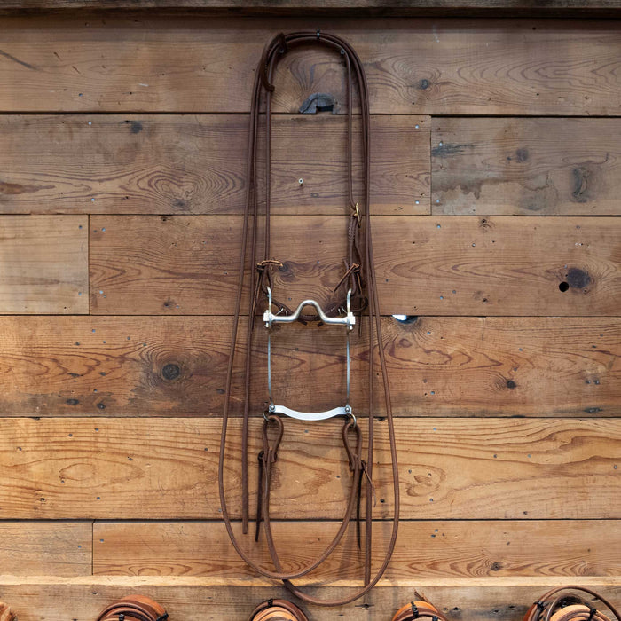 Solid Port Rig w/Single Ear Headstall Sale Barn misc