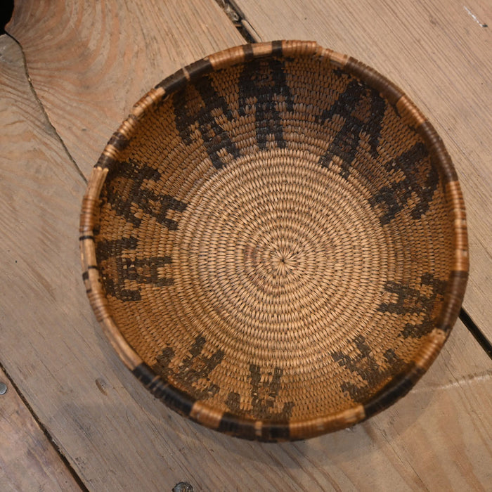 Apache Hand-Woven Basket Collectibles Teskey's