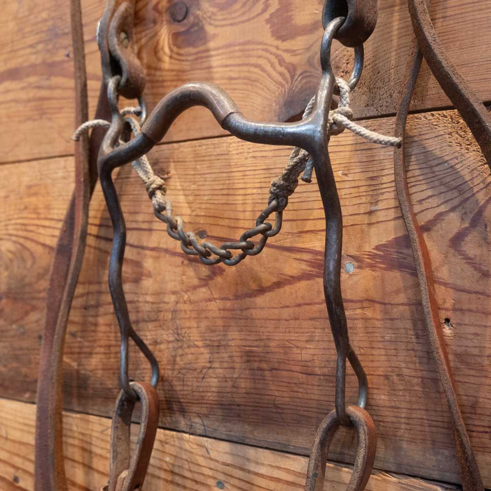 Copper Solid Port Bit Bridle Rig Sale Barn MISC