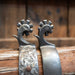 B. Anthony Silver Mounted 8pt. Spurs Tack - Spurs Brandon Anthony