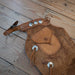 Vintage Kid's Roughout Leather Chaps w/ Silver Centavos Tack - Chaps & Chinks MISC