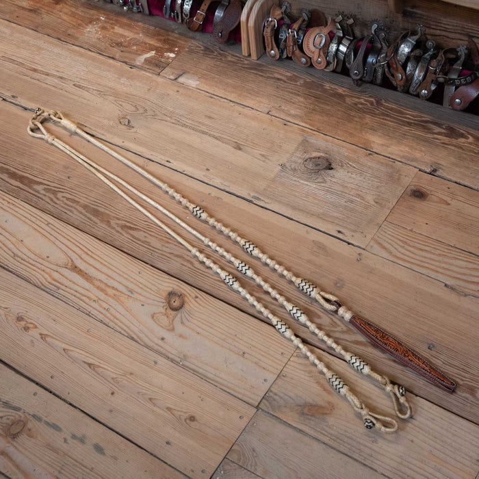 Handmade Rawhide Romel Reins