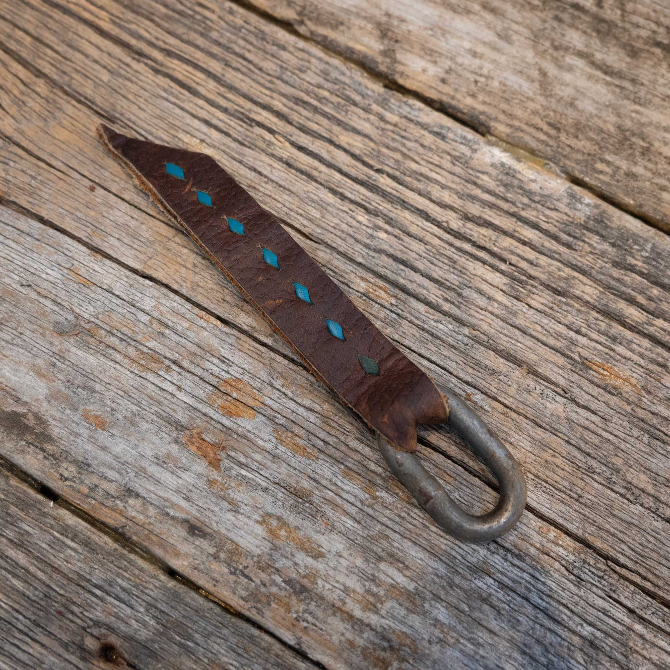 Horn Knot w/ Leather Strap Tack - Conchos & Hardware misc