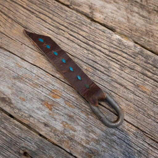 Horn Knot w/ Leather Strap Tack - Conchos & Hardware misc
