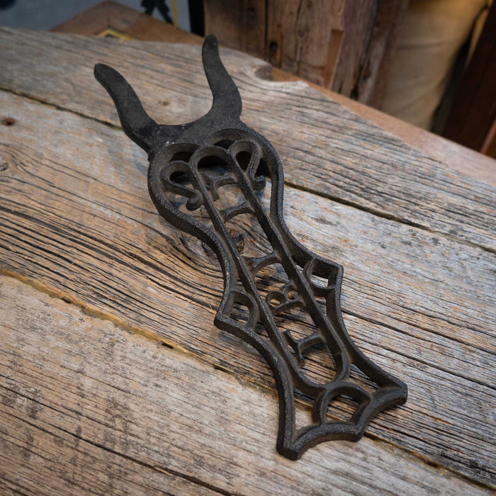 Vintage "try It" Cast Iron Boot Jack
