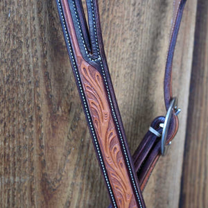 Ross Bullinger Tooled Headstall  AAHS067