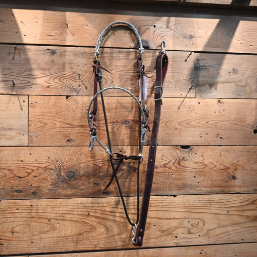 BAR-O-ABIT Light Green Crossway w/Snaps Tack - Training BAR-O-ABIT