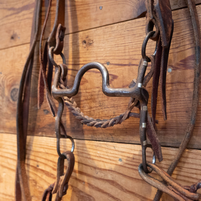 Silver Mounted Port Bridle Rig