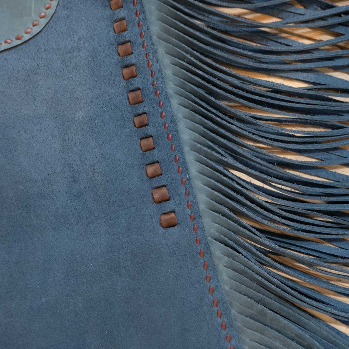 Blue Roughout Stepthrough Chaps