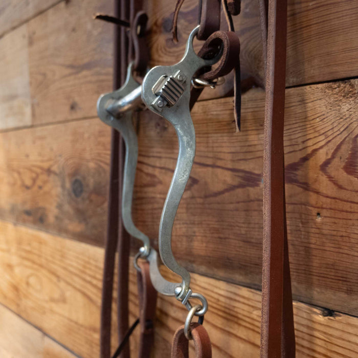 Solid Port Rig w/Single Ear Headstall Sale Barn misc