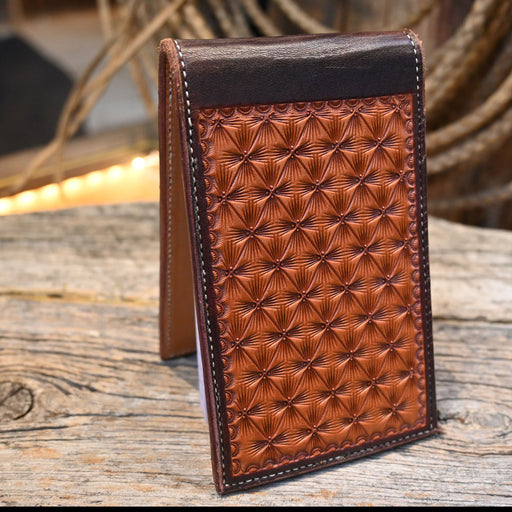 Ross Bullinger Handmade Leather Memo Pad Book Collectibles Ross Bullinger