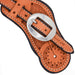 Cowperson Tack Ladies Basketweave Spur Straps Tack - Spur Straps Cowperson Tack