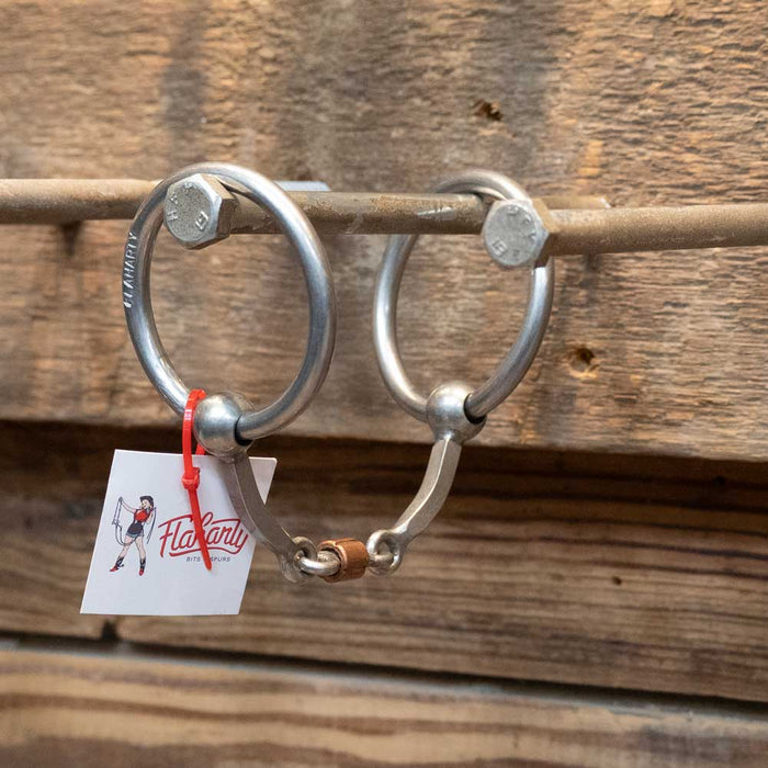 Flaharty O-Ring Square 3 piece dogbone w/Roller Bit Tack - Bits Flaharty