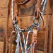 CHS Mormon Snaffle Rig w/Martingale Tack - Training Cow Horse Supply