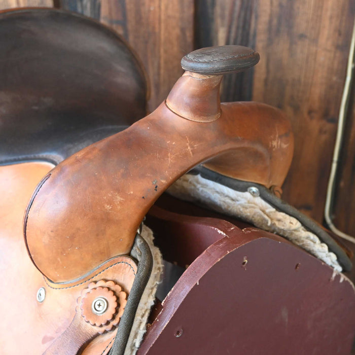 14.5" USED FABTRON TRAIL SADDLE Saddles - Used FABTRON