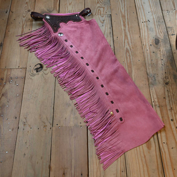 Teskey's Small Tough-Enough Pink Chaps 2199 Tack - Chaps & Chinks Teskey's