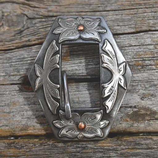 Kerry Kelley Silver Mounted 3/4" Headstall Buckle Tack - Conchos & Hardware Kerry Kelley