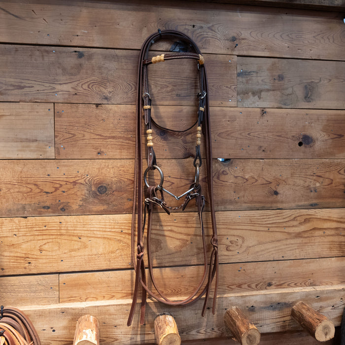 Edmond O-Ring Snaffle Bridle Rig