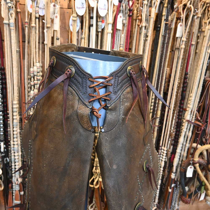 Miles City Saddlery Vintage Batwing Chaps Tack - Chaps & Chinks Miles City Saddlery Co.
