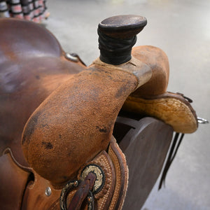 14.5" USED CACTUS RANCH SADDLE Saddles CACTUS SADDLERY