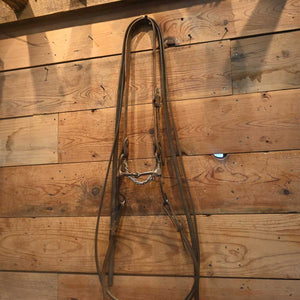 Bridle Rig - Robert EVAN's Silver Mounted Smooth Shanked Snaffle Bit - RIG681 Tack - Rigs Robert Evans   