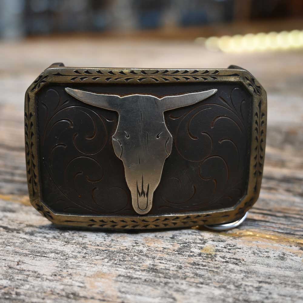 Western Belt Buckle by Josh Ownbey Cowboy Line _Ca025