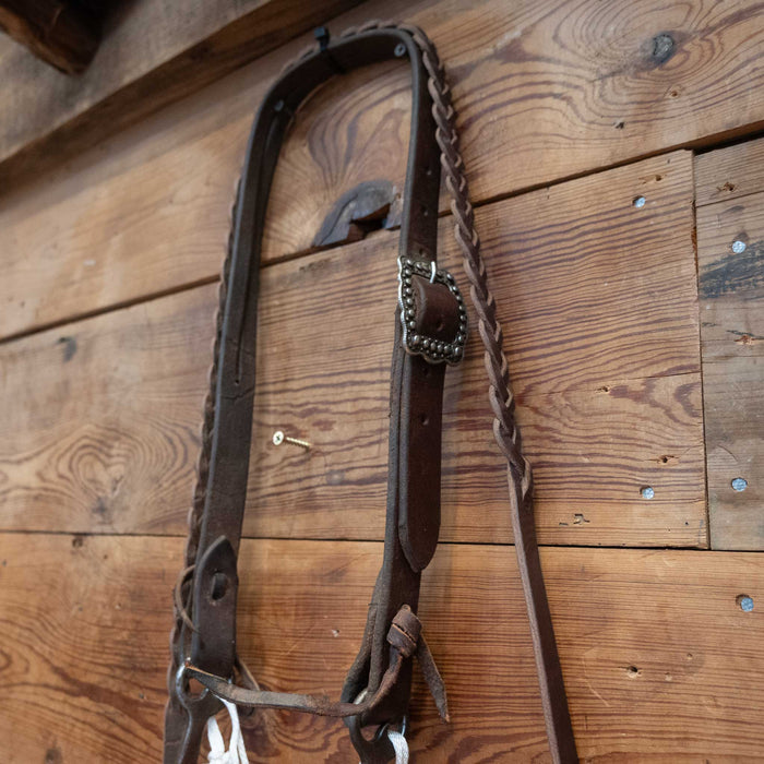 Dogbone Bridle Rig w/ Split Ear Headstall