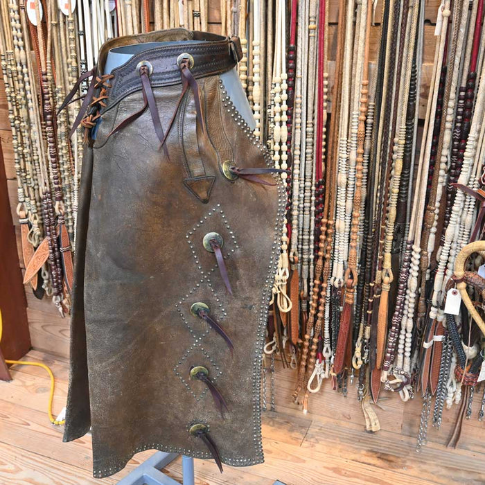 Miles City Saddlery Vintage Batwing Chaps Tack - Chaps & Chinks Miles City Saddlery Co.