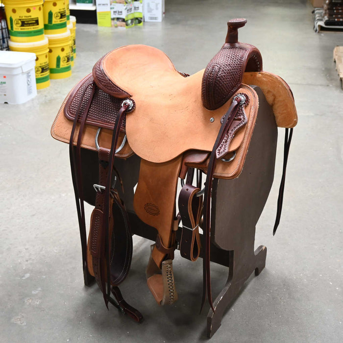 15" TESKEY'S RANCH CUTTER SADDLE