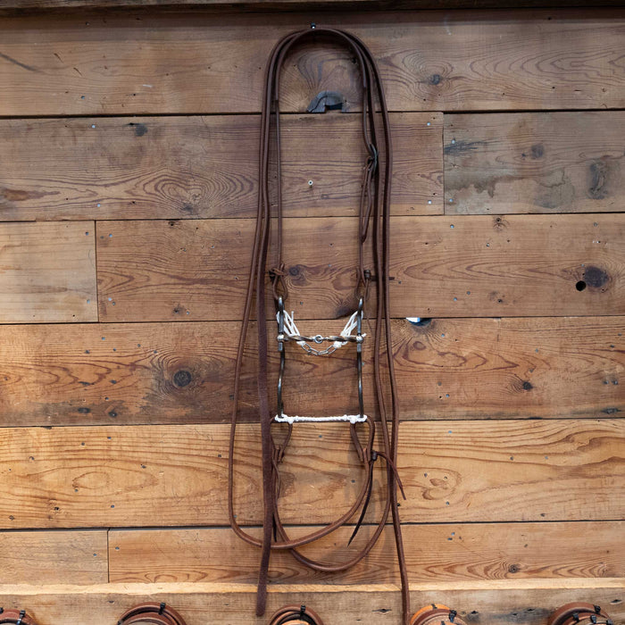 Kerry Kelley 10 Slow Twist Snaffle Bridle Rig