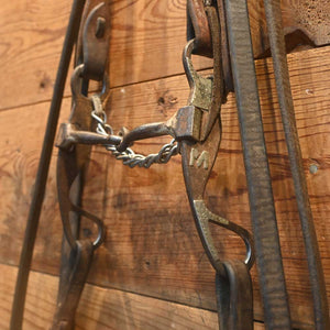 Bridle Rig - Robert EVAN's Silver Mounted Smooth Shanked Snaffle Bit - RIG681 Tack - Rigs Robert Evans   