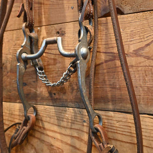 Bridle Rig - Josh Ownbey Square Hinge Port with a CowPuncher Buckle  RIG815 Tack - Rigs Josh Ownbey Cowboy Line   