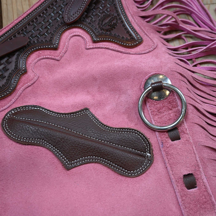 Teskey's Medium Tough-Enough Pink Chaps 2200 Tack - Chaps & Chinks Teskey's