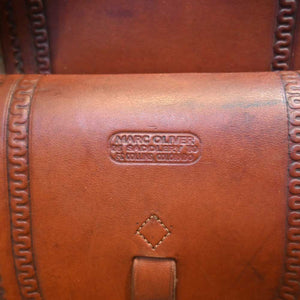 Marc Collins Saddlery Ft. Collins Co. Leather Saddle Bags _CA1104 Collectibles Marc Collins