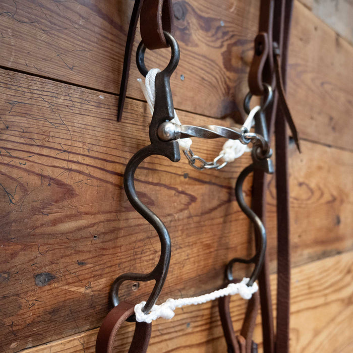 Kerry Kelley 10 Slow Twist Snaffle Bridle Rig
