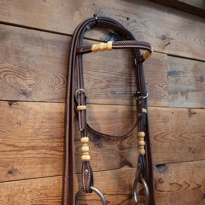 Edmond O-Ring Snaffle Bridle Rig