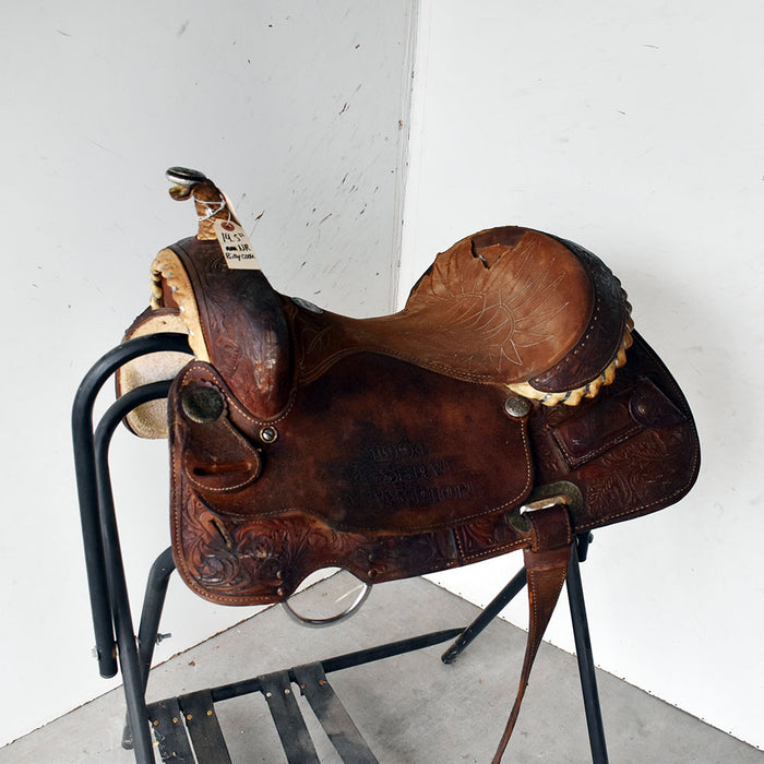 Used 14.5" Billy Cook Non-Rider Decor Only Saddle Sale Barn Teskey's