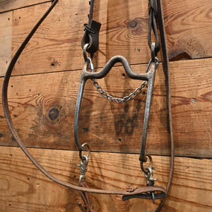 Bridle Rig - Long Shank Port Bit SBR555 Sale Barn MISC   