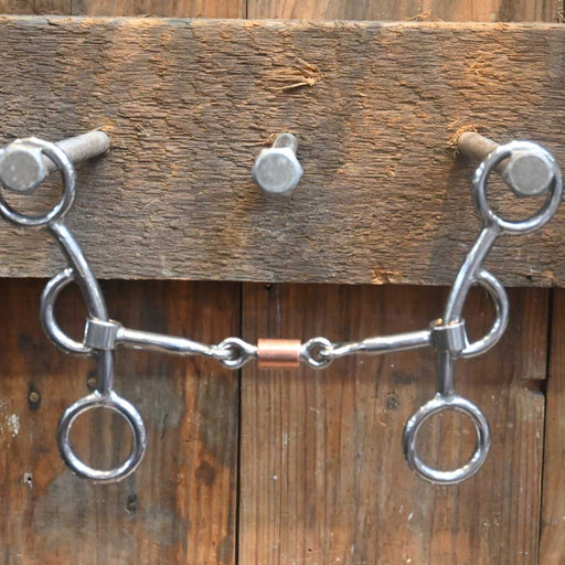 Schoneberg Short Shank Smooth 3-Piece Dogbone w/Copper Roller Bit Tack - Bits Schoneberg