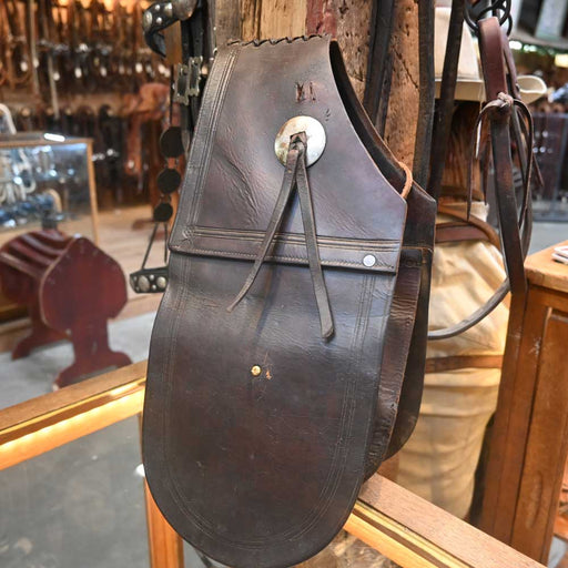 Vintage Leather Saddle Bags Collectibles TESKEY'S