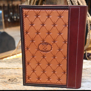 Handmade Leather Organizer Book ROSS BULLINGER AAHT0085