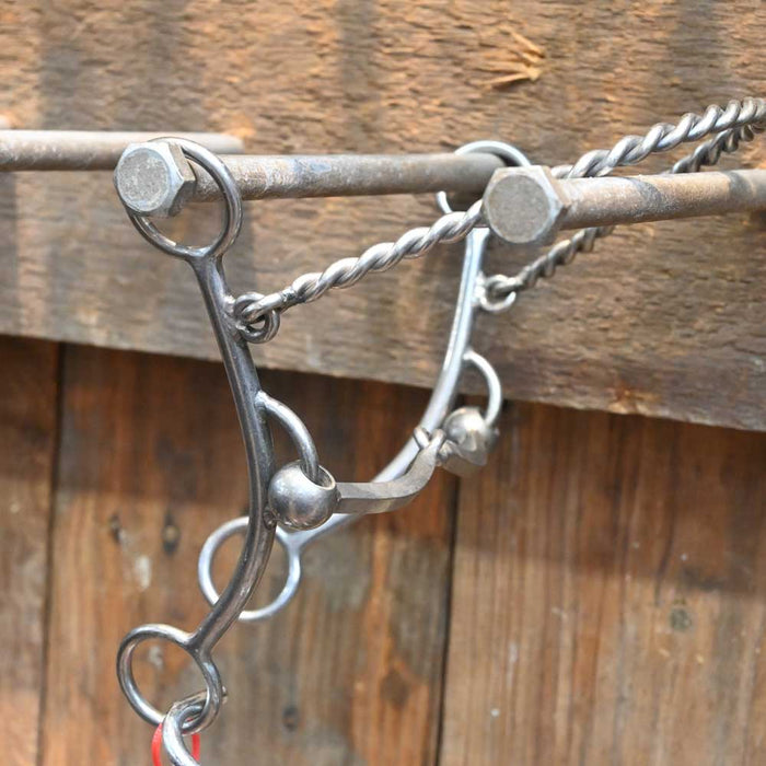 Flaharty Reg' Betty Combo - Twisted Steel Nose - Square Snaffle FH542 Tack - Bits Flaharty   